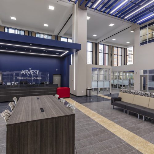 Arvest Tower Banking Center Renovation project photo