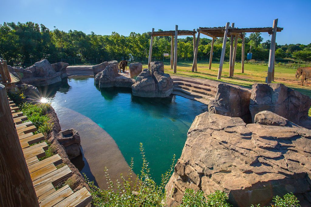 Oklahoma City Zoo Asia Exhibit Elephant Exhibit project images